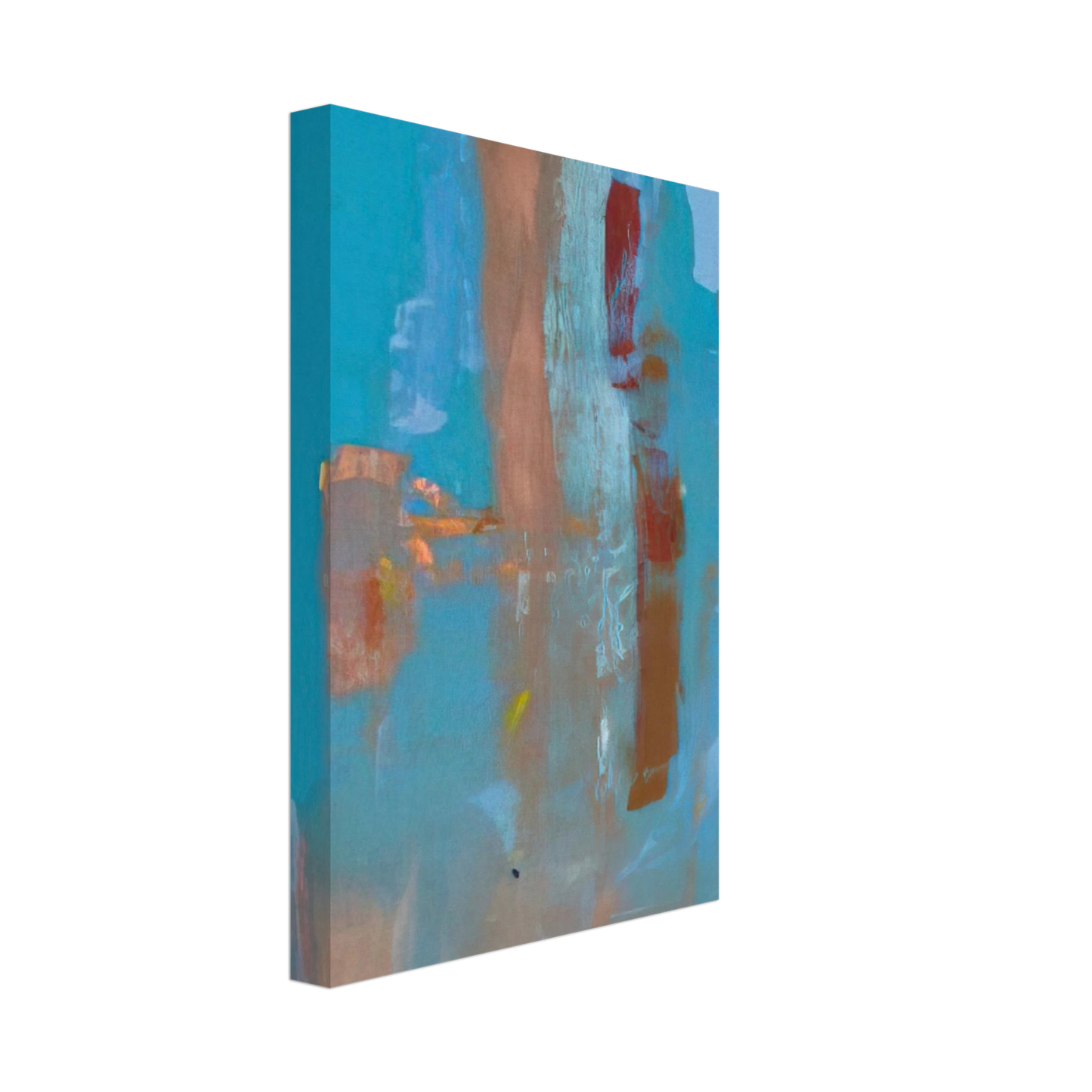 Helen Frankenthaler - In on Blue - 1976 Canvas - 70x100 cm / 28x40 inches-canvas