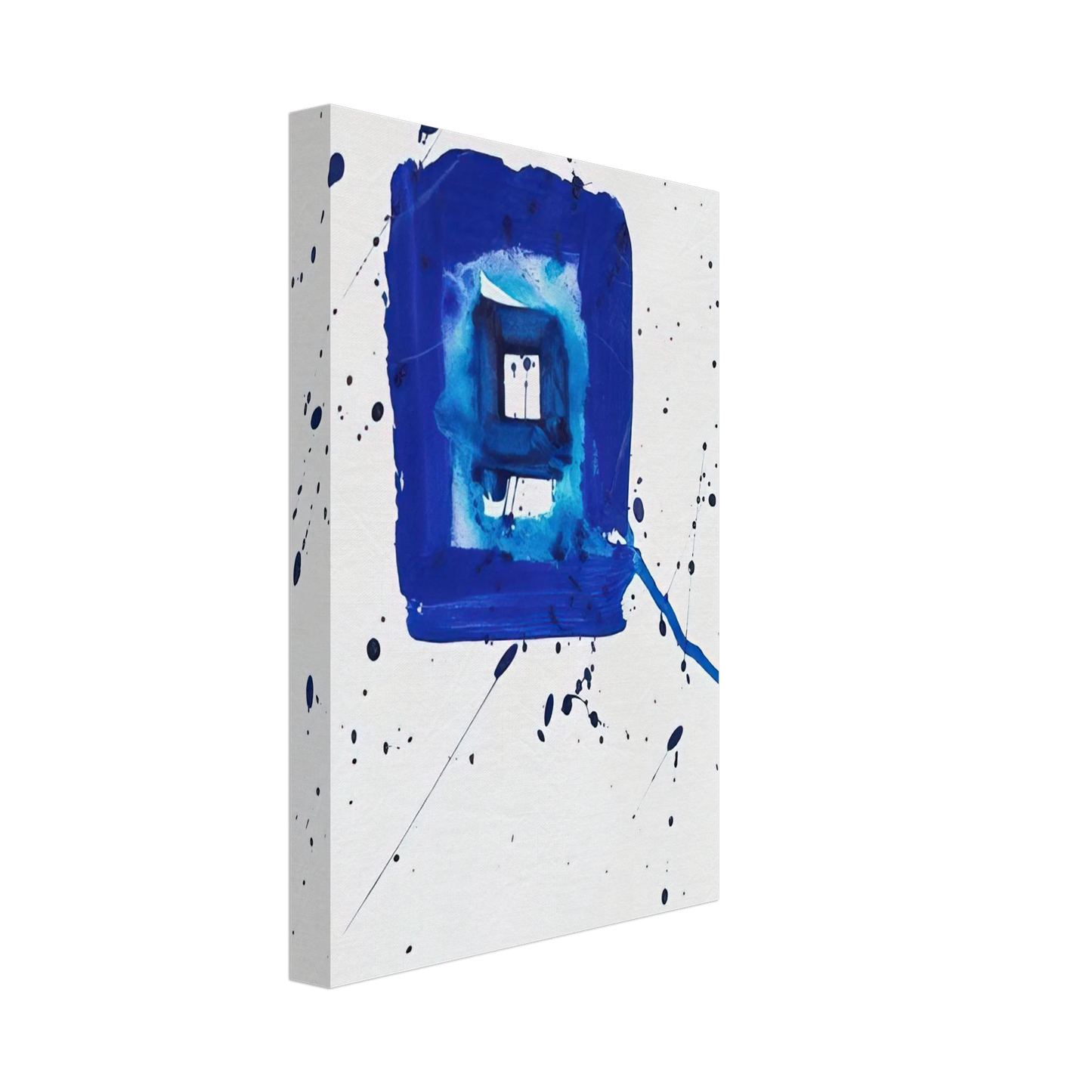 Sam Francis - Blue Frame Canvas - 70x100 cm / 28x40 inches-canvas