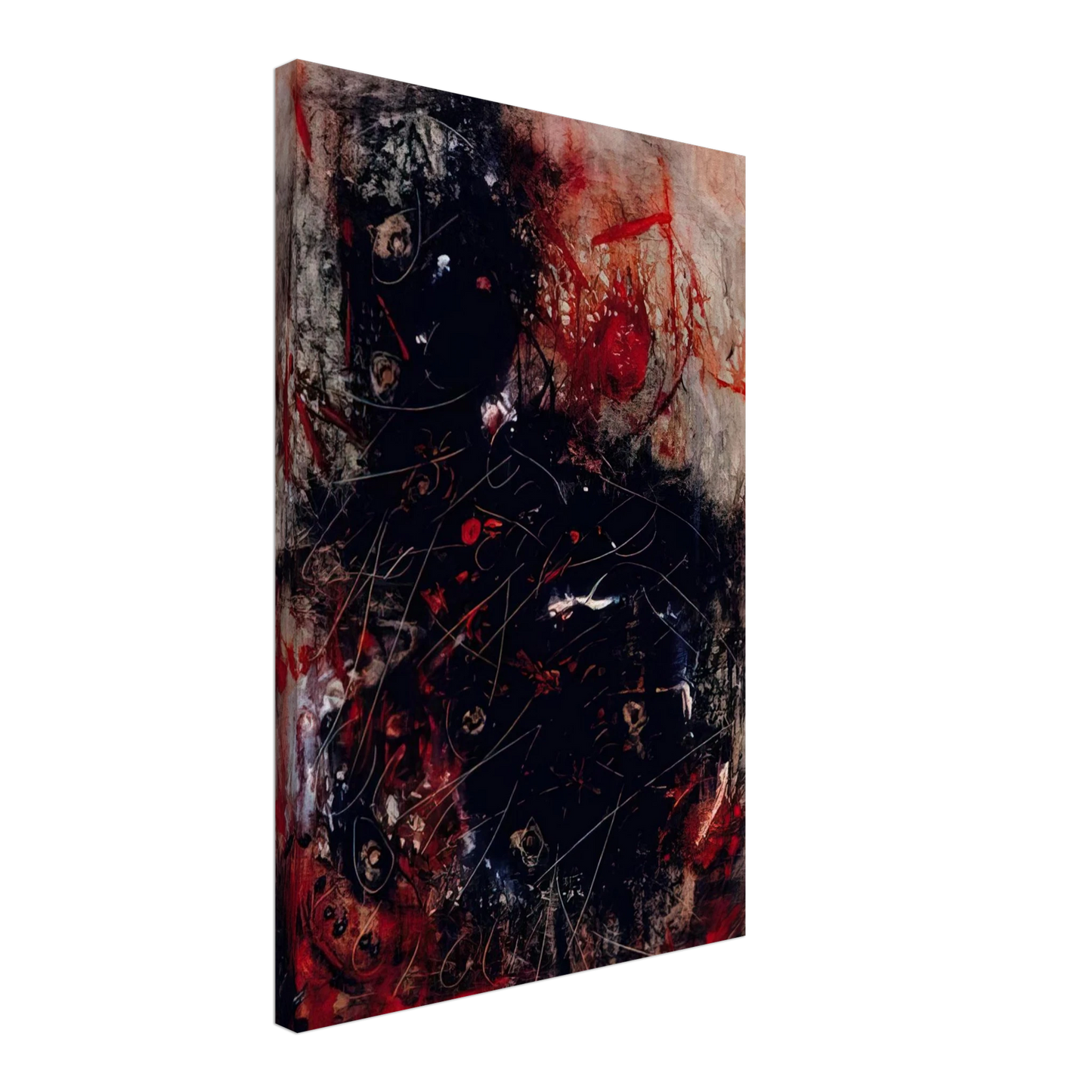 Wols - Oui, oui, oui - 1947 Canvas - 70x100 cm / 28x40 inches-canvas