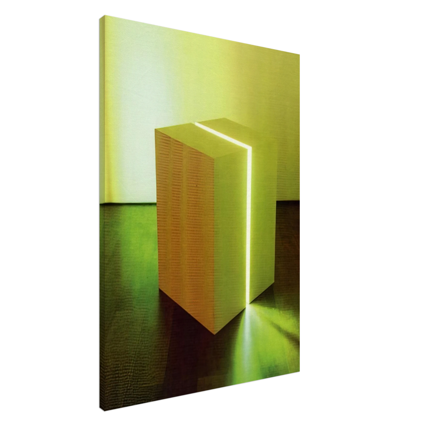 Lygia Pape - Verde - 1999 Canvas - 20x30 cm / 8x12 inches-canvas