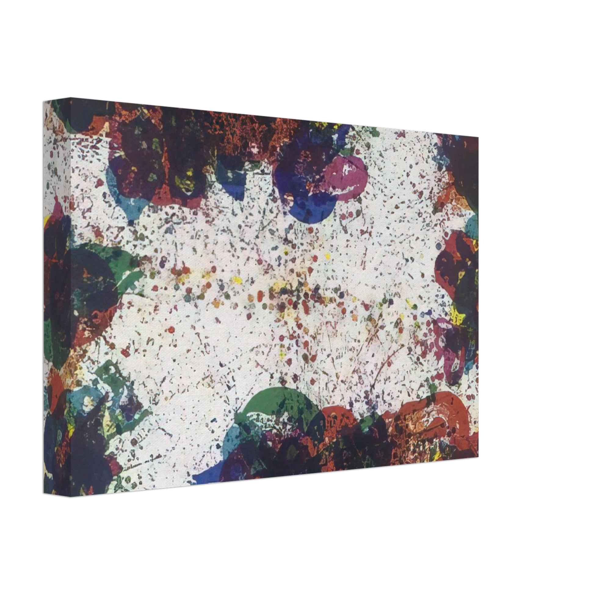 Sam Francis - Coral Lyre Nine Canvas - 40x60 cm / 16x24 inches-canvas