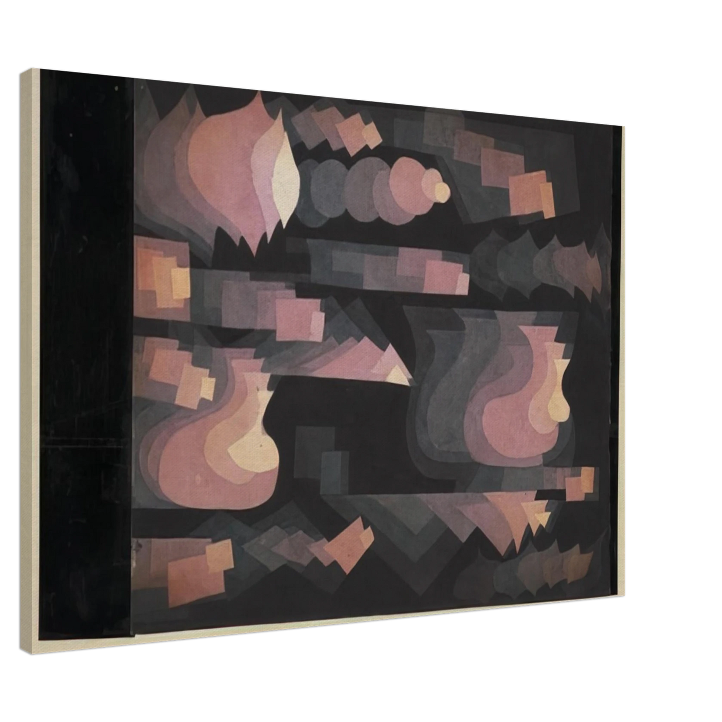 Paul Klee - ADD IN RED 1921 Canvas - 20x30 cm / 8x12 inches-canvas