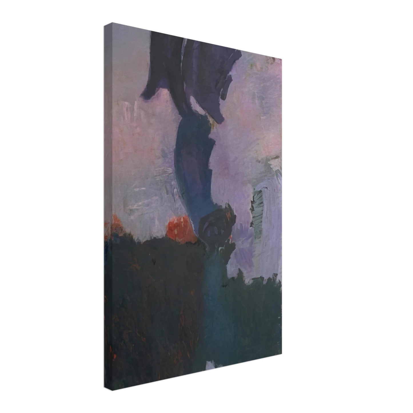 Adja Yunkers - Embroidered Halo - 1958 Canvas - 70x100 cm / 28x40 inches-canvas