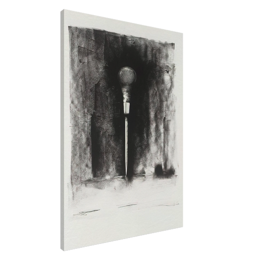 Jim Dine - UNTITLED FROM TEN WINTER TOOLS 1973 3 Canvas - 20x30 cm / 8x12 inches-canvas