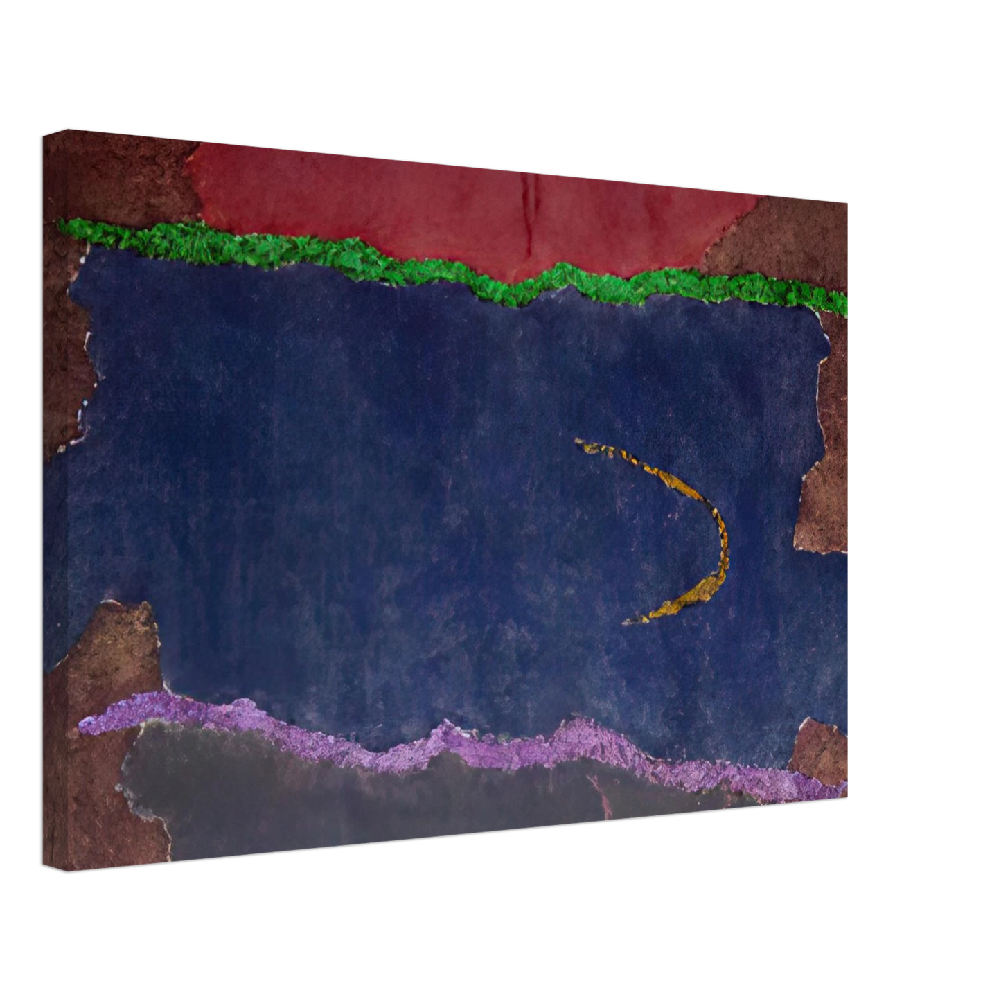 Theodoros Stamos - Infinity Field, Lefkada Series - 1982 Canvas - 70x100 cm / 28x40 inches-canvas