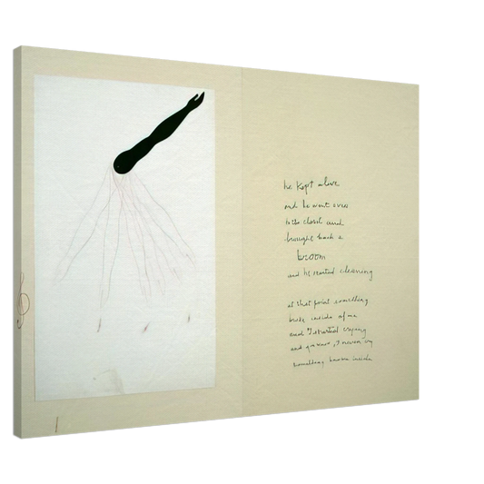 Louise Bourgeois - SUBLIMATION 2002 Canvas - 20x30 cm / 8x12 inches-canvas