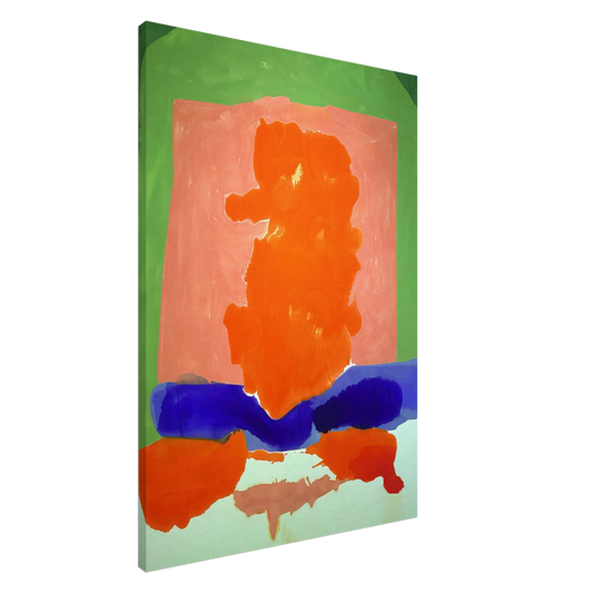 Helen Frankenthaler - Small s Paradise - 1964 Canvas - 20x30 cm / 8x12 inches-canvas