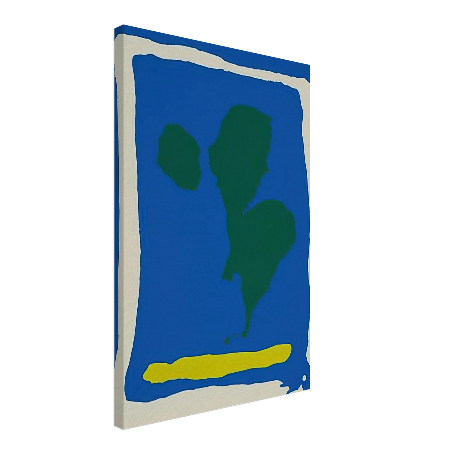 Helen Frankenthaler - Air Frame - 1965 Canvas - 70x100 cm / 28x40 inches-canvas