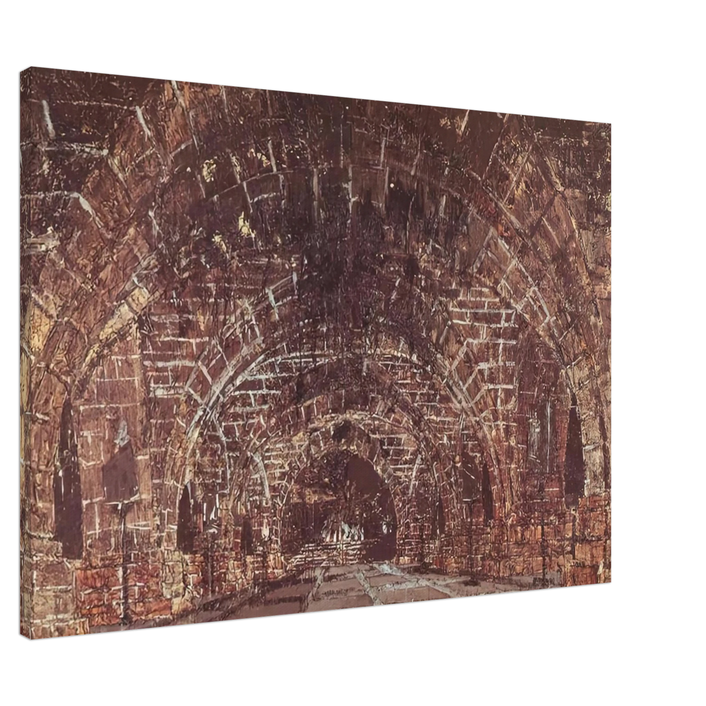 Anselm Kiefer - SULAMITH 1983 Canvas - 20x30 cm / 8x12 inches-canvas