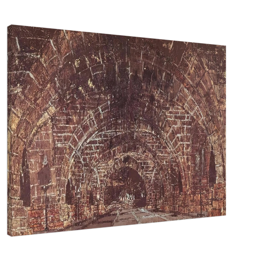 Anselm Kiefer - SULAMITH 1983 Canvas - 20x30 cm / 8x12 inches-canvas