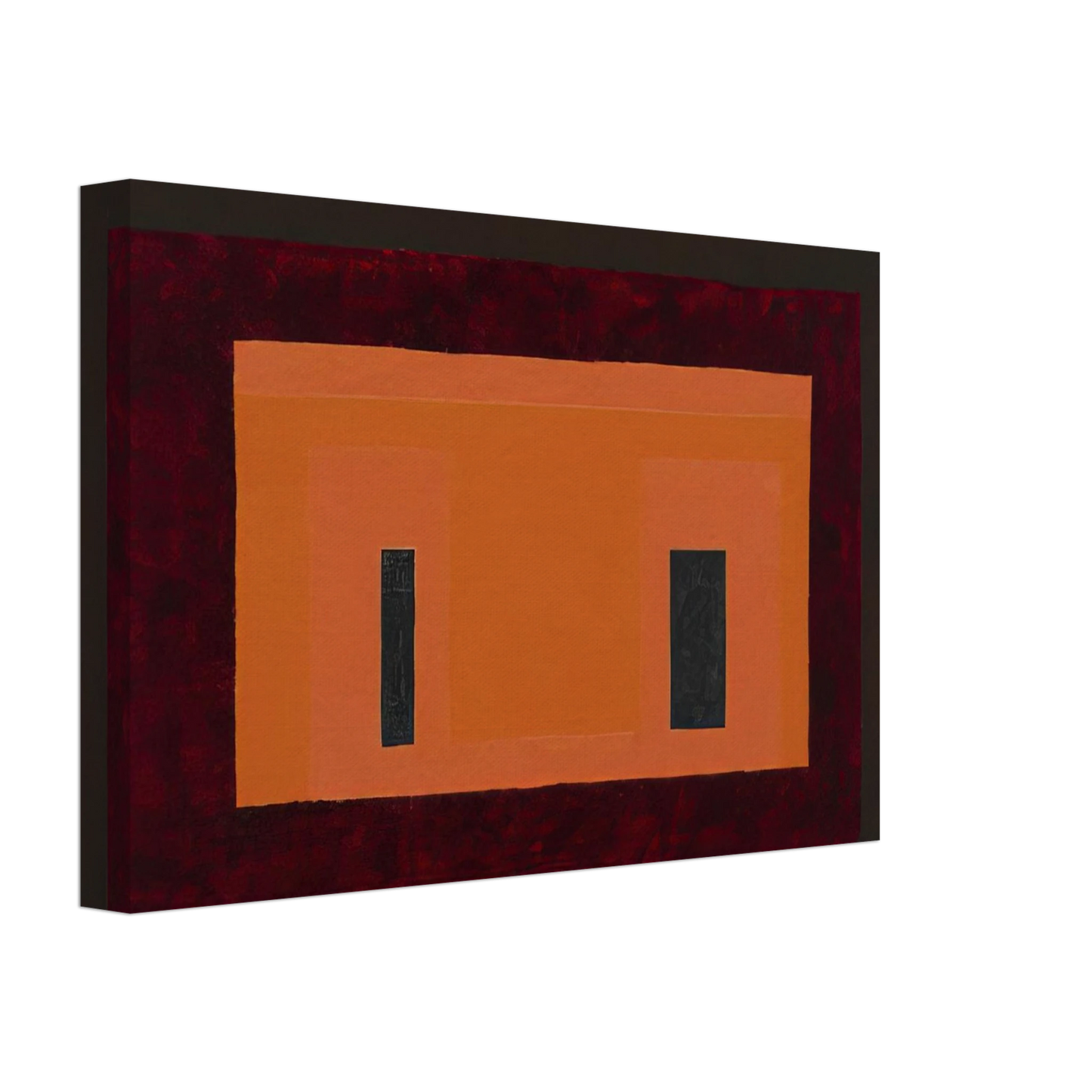 Josef Albers - VARIANT ADOBE 1947 1 Canvas - 40x60 cm / 16x24 inches-canvas