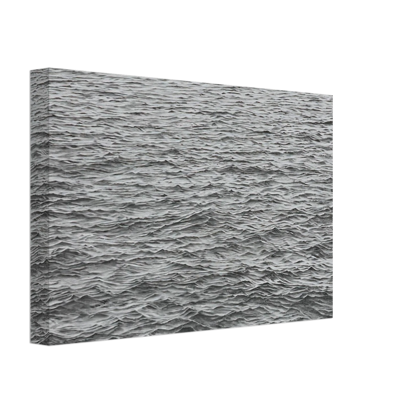 Vija Celmins - DRYPOINT OCEAN SURFACE 1983 Canvas - 40x60 cm / 16x24 inches-canvas