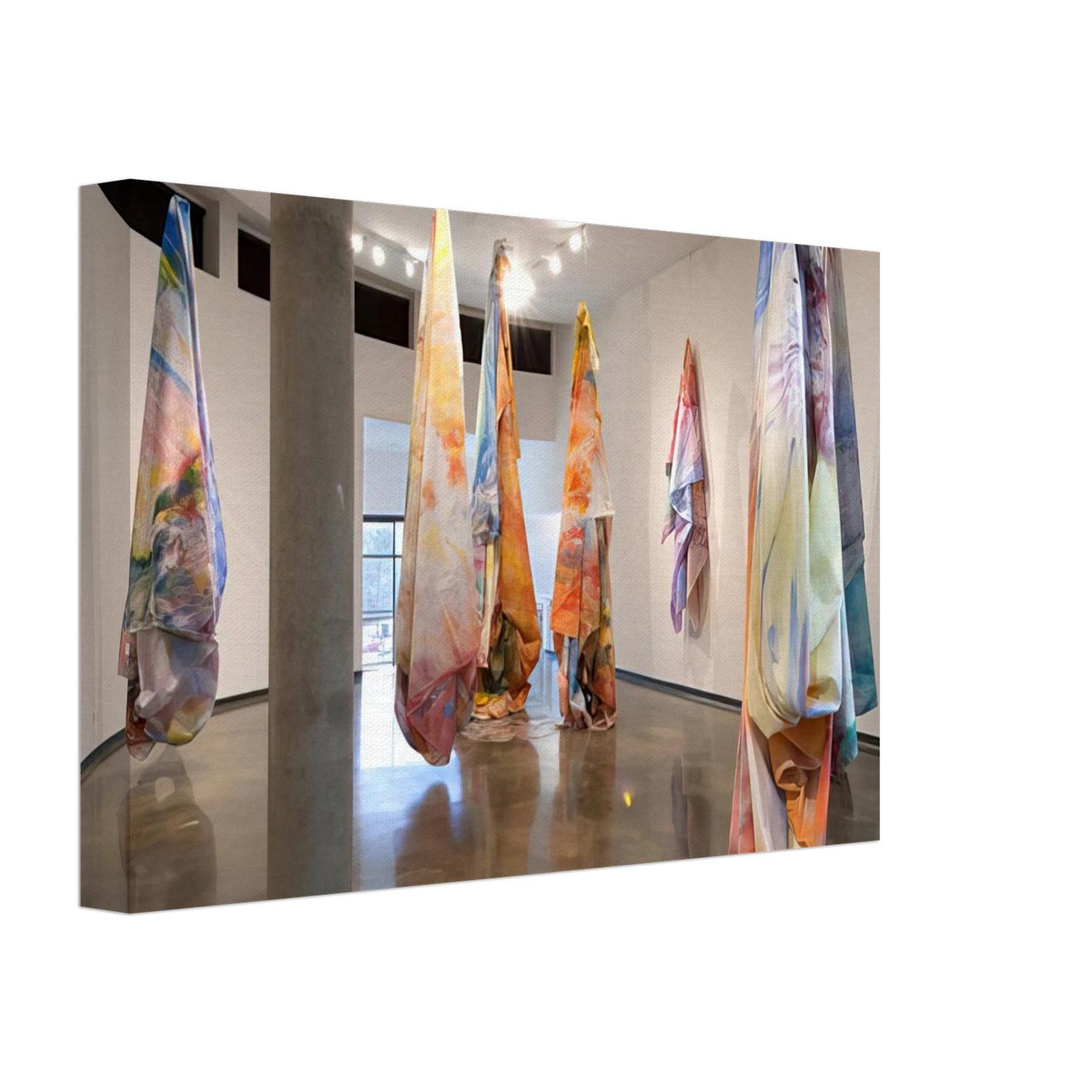 Sam Gilliam - Close to Trees Canvas - 70x100 cm / 28x40 inches-canvas