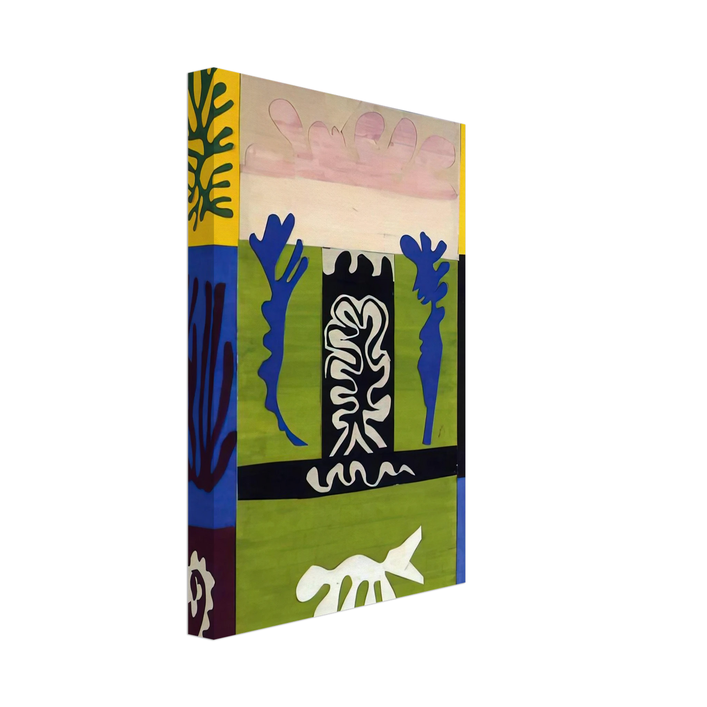 Henri Matisse - CUT OUTS 5 Canvas - 70x100 cm / 28x40 inches-canvas