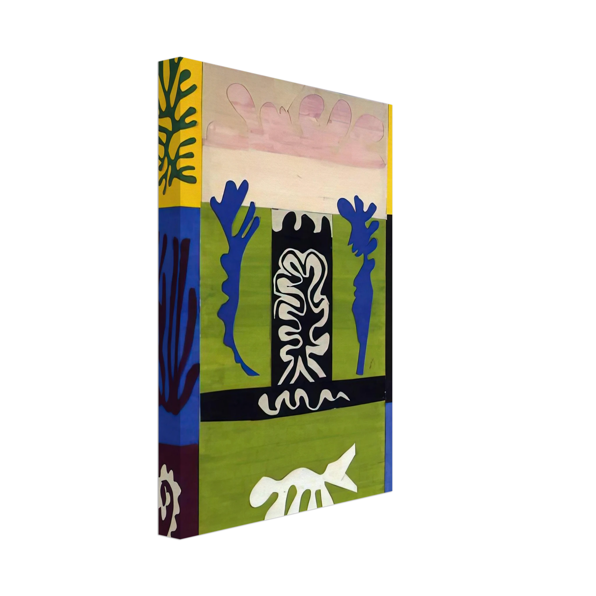 Henri Matisse - CUT OUTS 5 Canvas - 70x100 cm / 28x40 inches-canvas