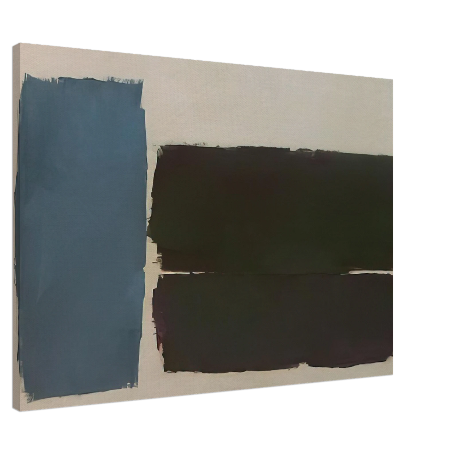 Ray Parker - Untitled - 1963 Canvas - 20x30 cm / 8x12 inches-canvas