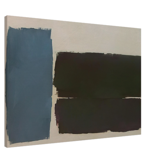 Ray Parker - Untitled - 1963 Canvas - 20x30 cm / 8x12 inches-canvas