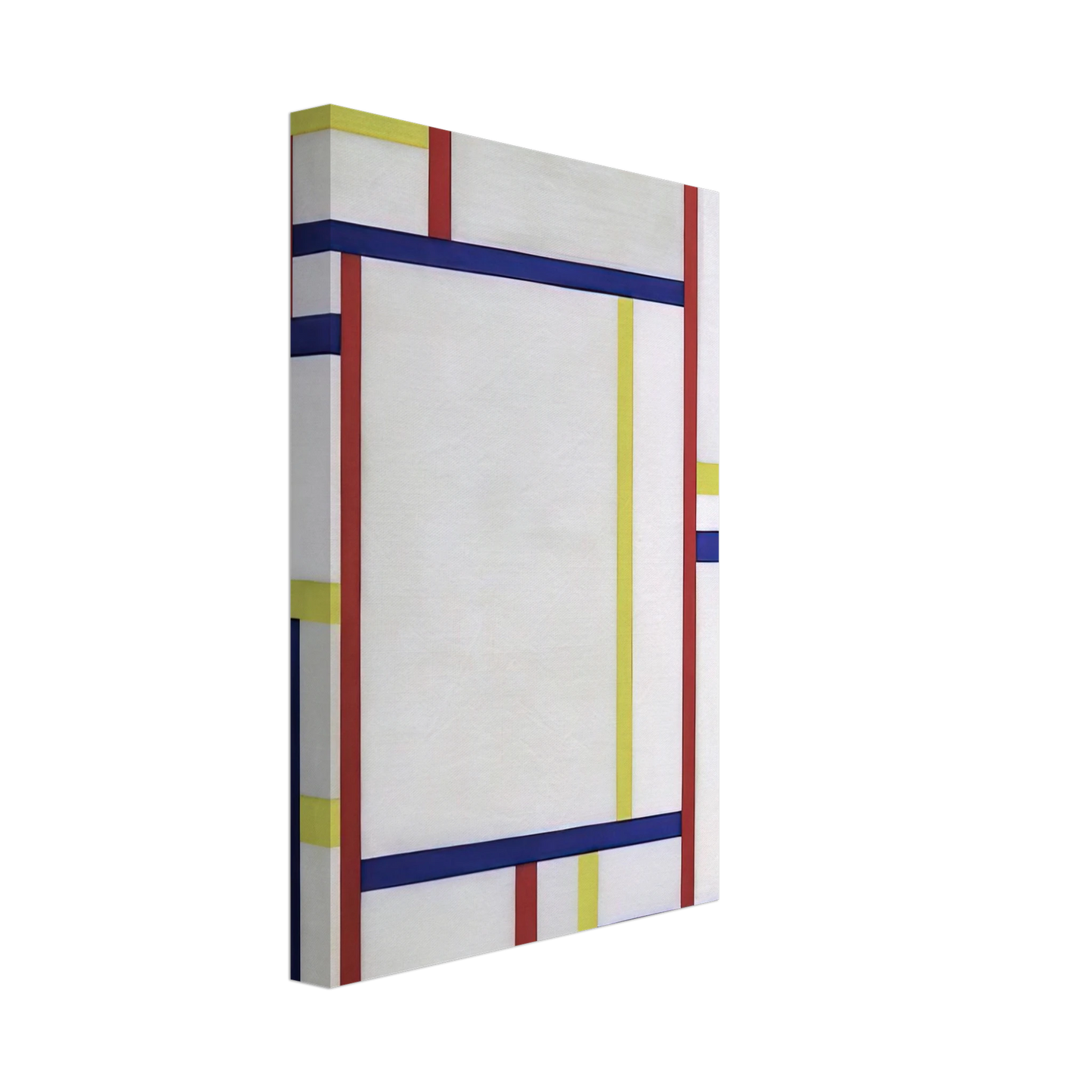 Fritz Glarner - Painting white - 1945 Canvas - 70x100 cm / 28x40 inches-canvas