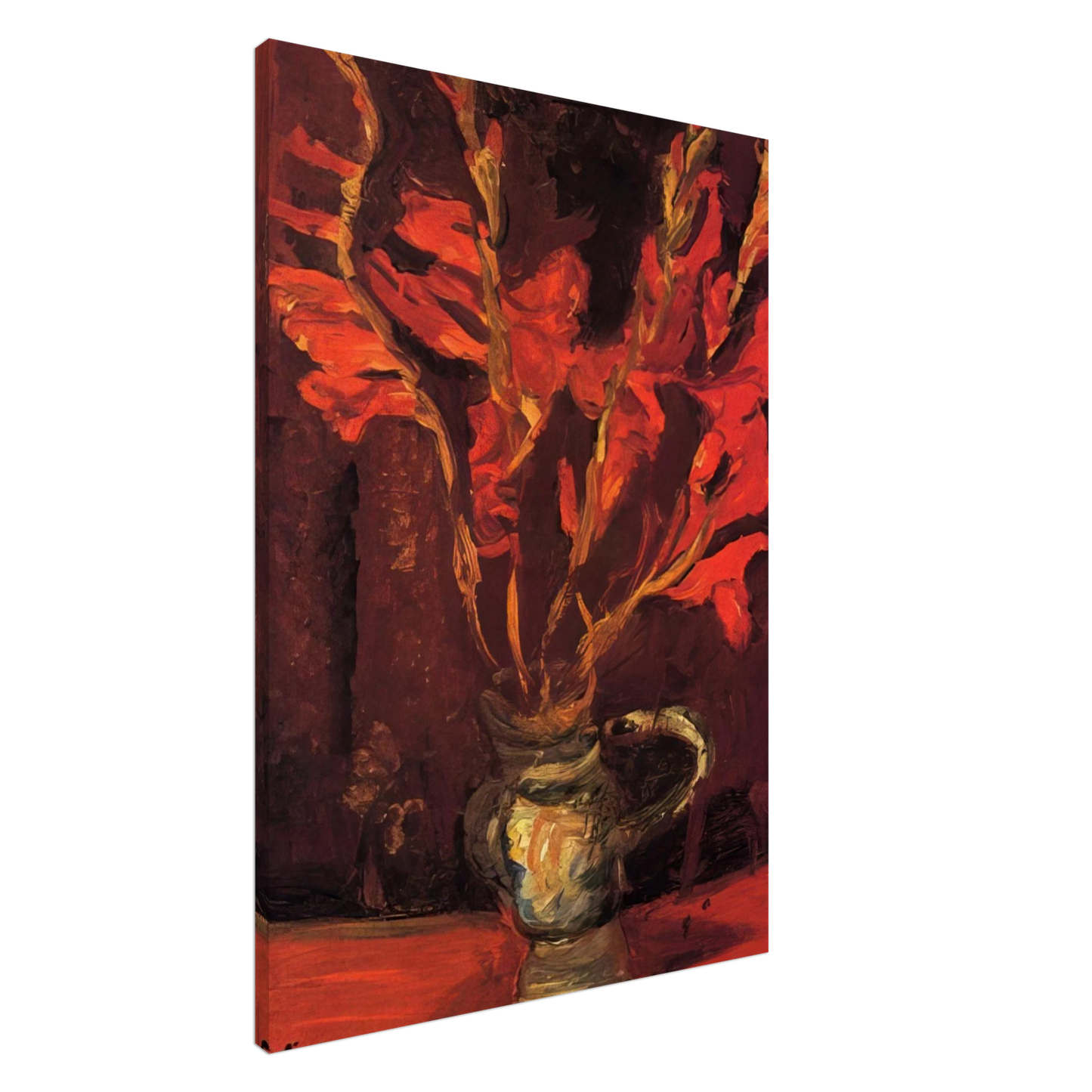 Chaim Soutine - GLADIOLI 1919 Canvas - 20x30 cm / 8x12 inches-canvas