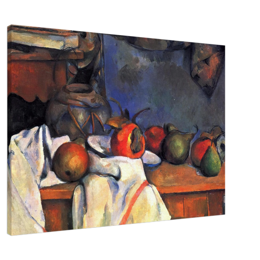 Paul Cezanne - Still Life with Pomegranate and Pears Canvas - Default Title-canvas