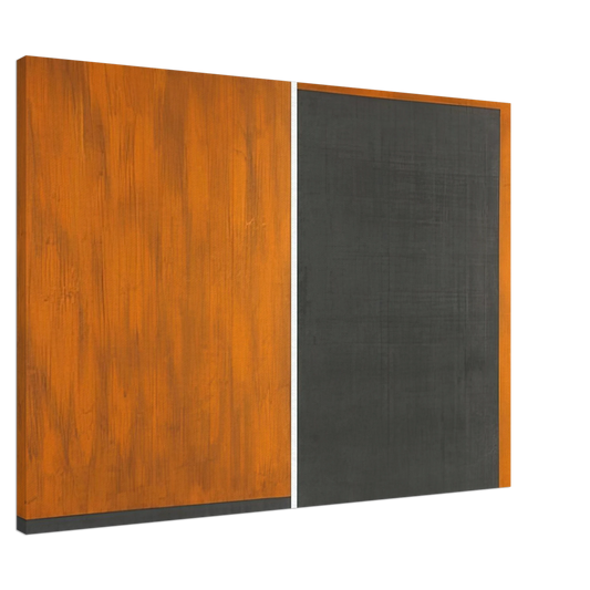 Gunther Forg - Untitled No. 12 and 13 - 1991 Canvas - 20x30 cm / 8x12 inches-canvas