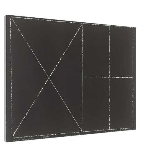 Bob Law - Kiss for Me - Cross for You - 2000 Canvas - 20x30 cm / 8x12 inches-canvas