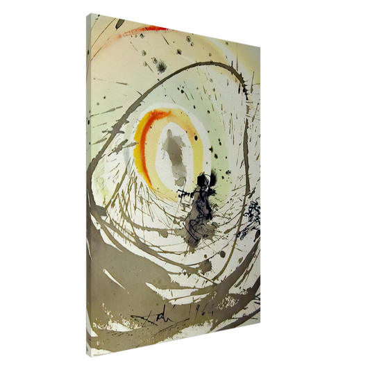 Salvador Dali - MULIER AMICTA SOLE 1967 Canvas - 20x30 cm / 8x12 inches-canvas