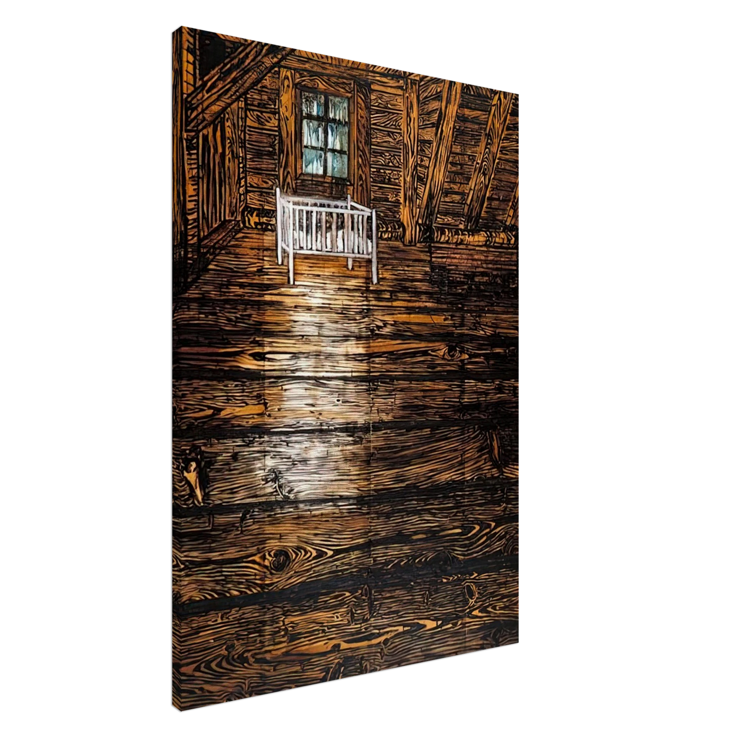 Anselm Kiefer - PARSIFAL I 1973 Canvas - 20x30 cm / 8x12 inches-canvas