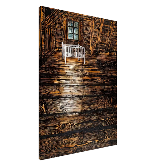 Anselm Kiefer - PARSIFAL I 1973 Canvas - 20x30 cm / 8x12 inches-canvas