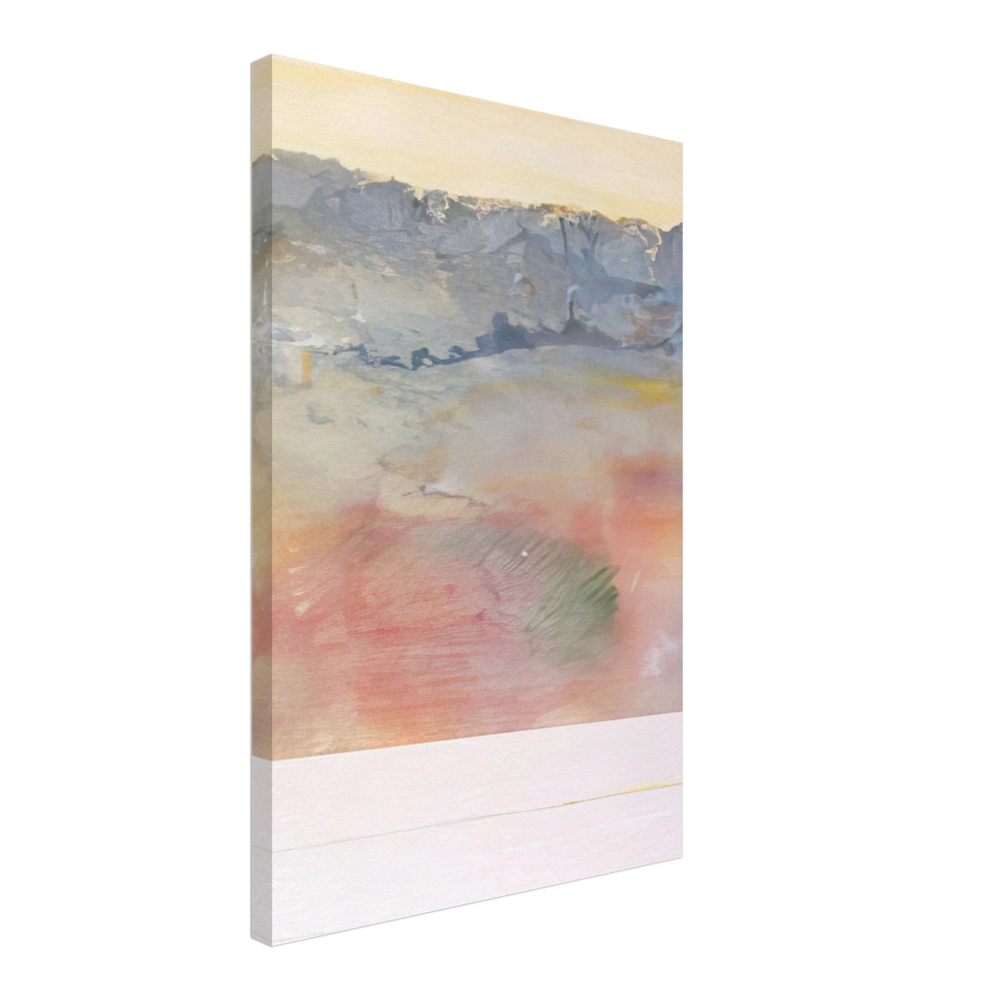 Ronnie Landfield - Rain Dance 2 - 1969 Canvas - 70x100 cm / 28x40 inches-canvas