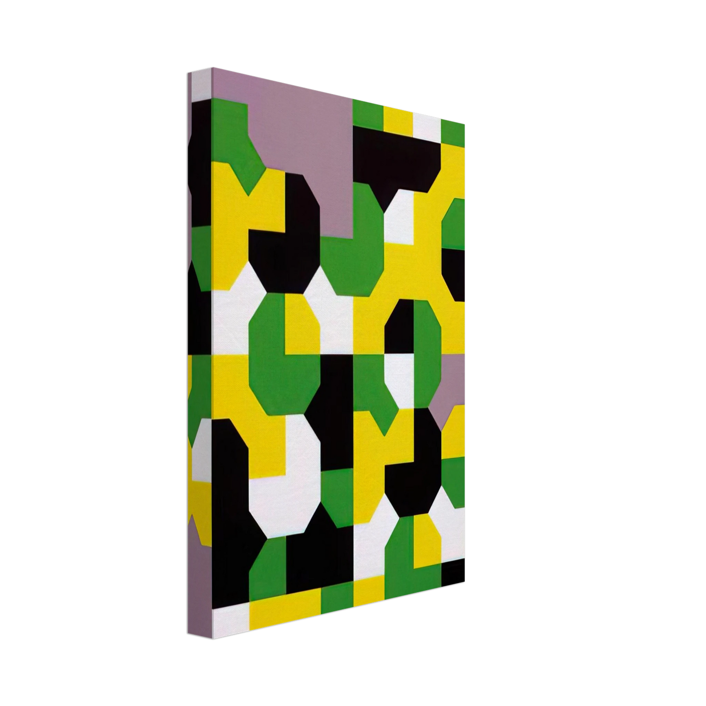 Bruno Munari - Curva di Peano - 1991 Canvas - 40x60 cm / 16x24 inches-canvas