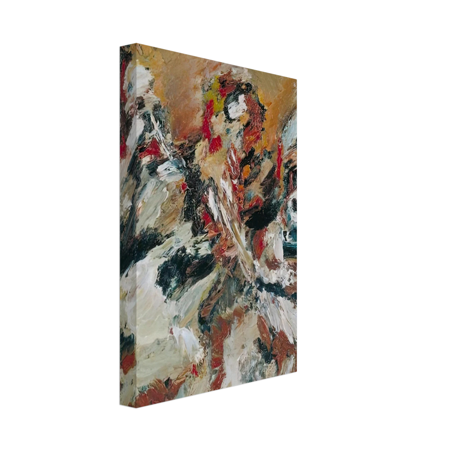 Frank Auerbach - STUDY AFTER TITIAN I Canvas - 70x100 cm / 28x40 inches-canvas
