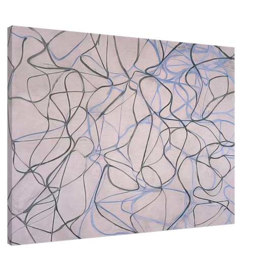 Brice Marden - Vine - 1993 Canvas - 20x30 cm / 8x12 inches-canvas