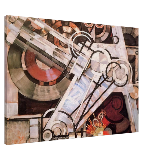 Frantisek Kupka - Drill Canvas - 20x30 cm / 8x12 inches-canvas