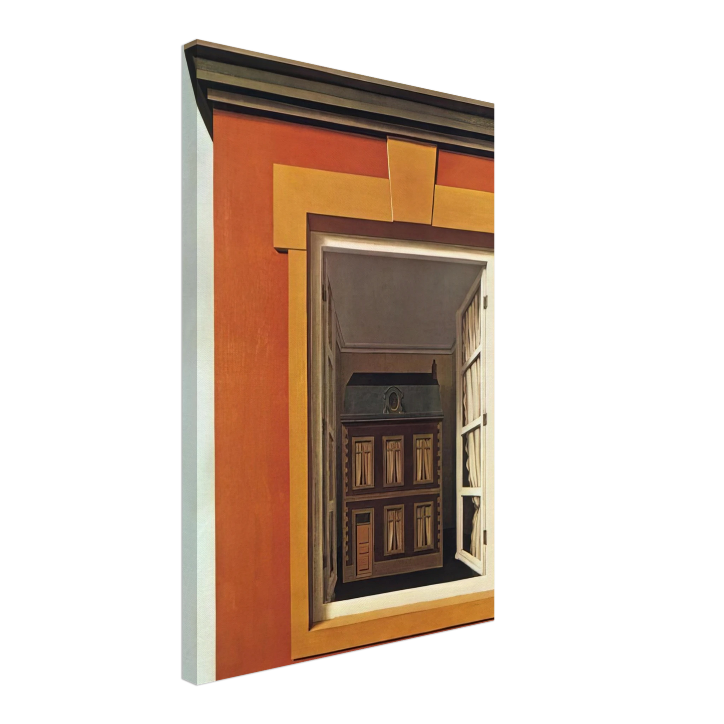 Rene Magritte - IN PRAISE OF DIALECTICS 1937 Canvas - 40x60 cm / 16x24 inches-canvas