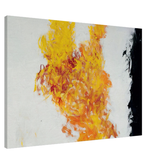 Theodoros Stamos - The Door - 1961 Canvas - 20x30 cm / 8x12 inches-canvas