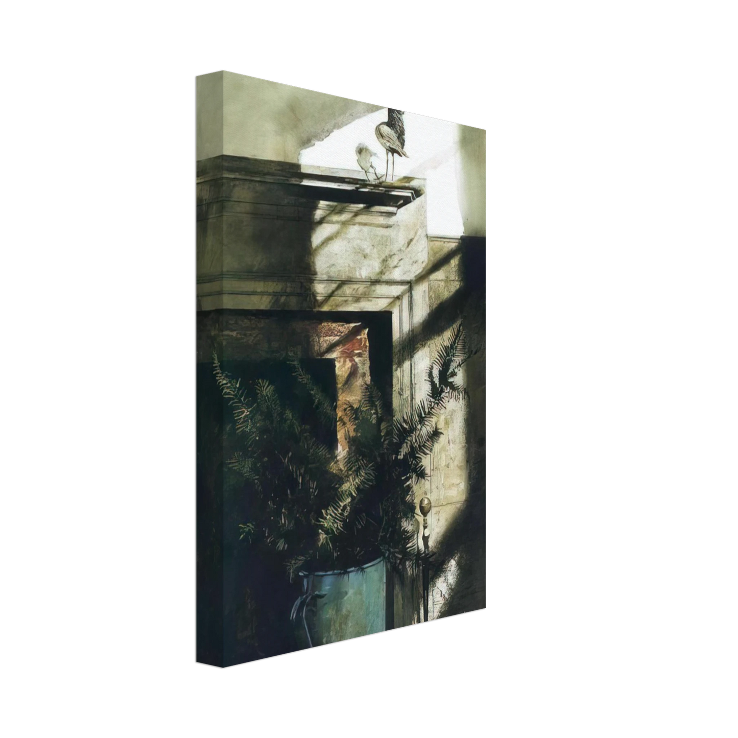 Andrew Wyeth - BIRD IN THE HOUSE Canvas - 70x100 cm / 28x40 inches-canvas