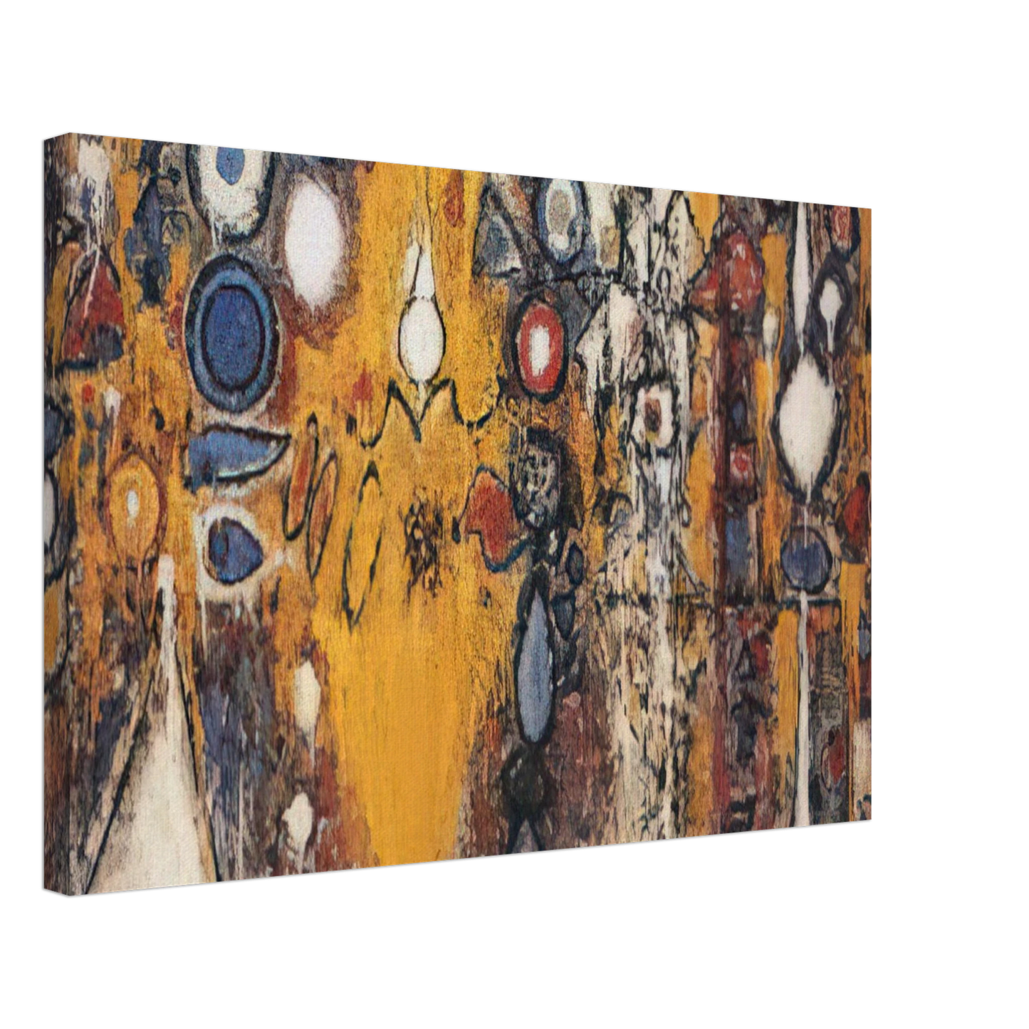 Richard Pousette-Dart - Number 1 - 1951 Canvas - 40x60 cm / 16x24 inches-canvas