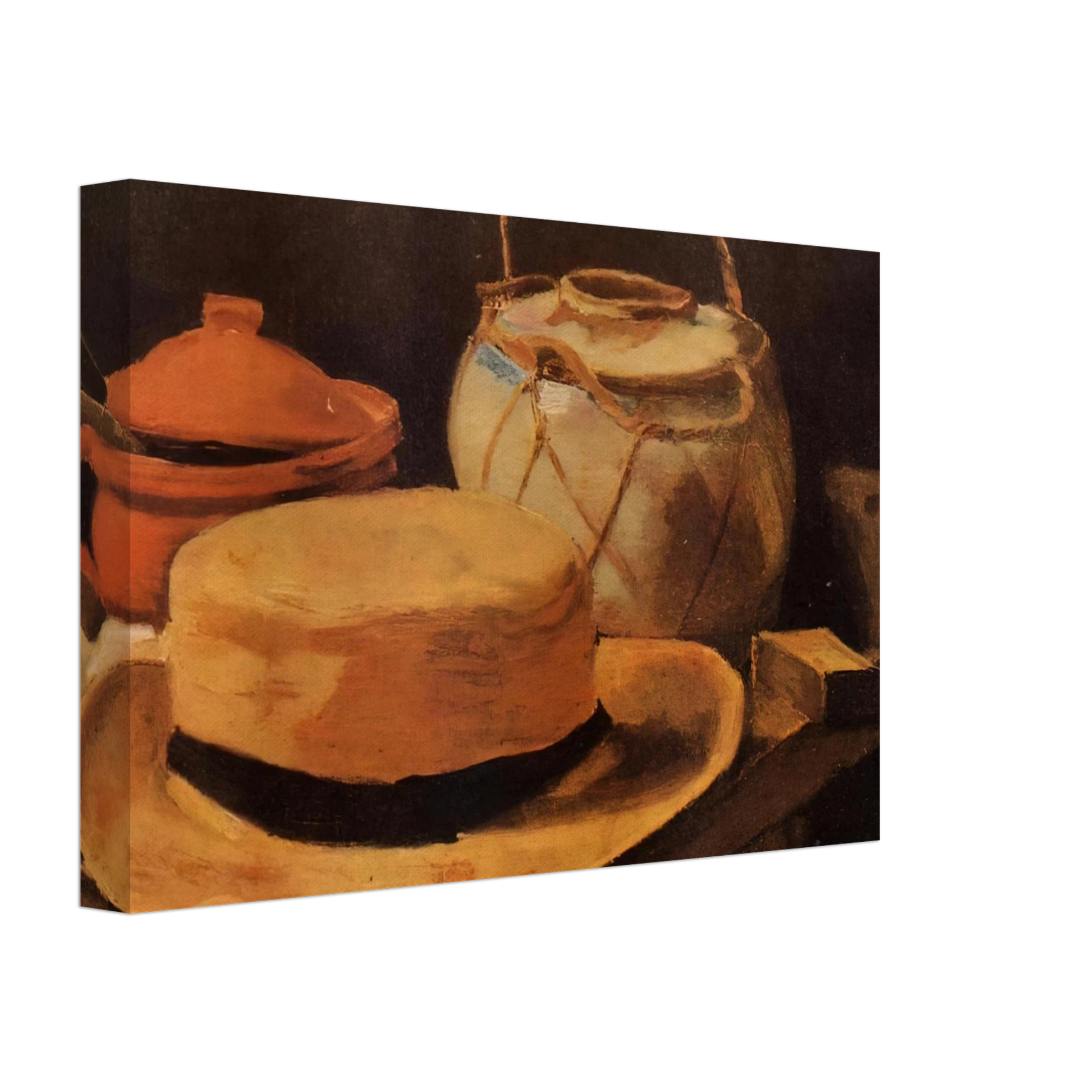 Vincent van Gogh - Still Life with Yellow Hat Canvas - 40x60 cm / 16x24 inches-canvas