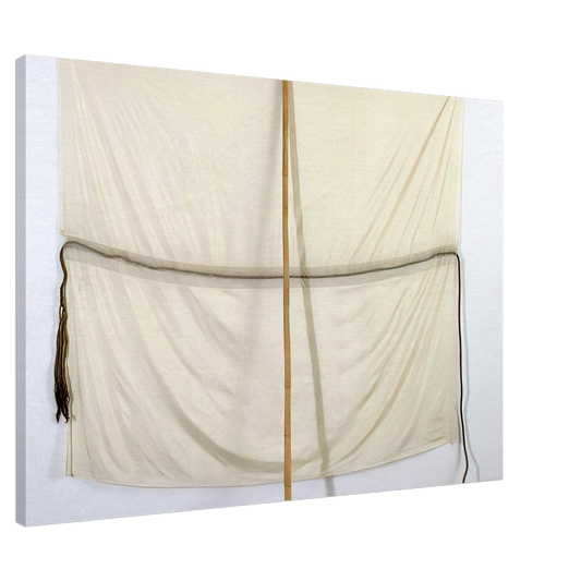 Robert Rauschenberg - EMBARGO JAMMER 1976 Canvas - 20x30 cm / 8x12 inches-canvas