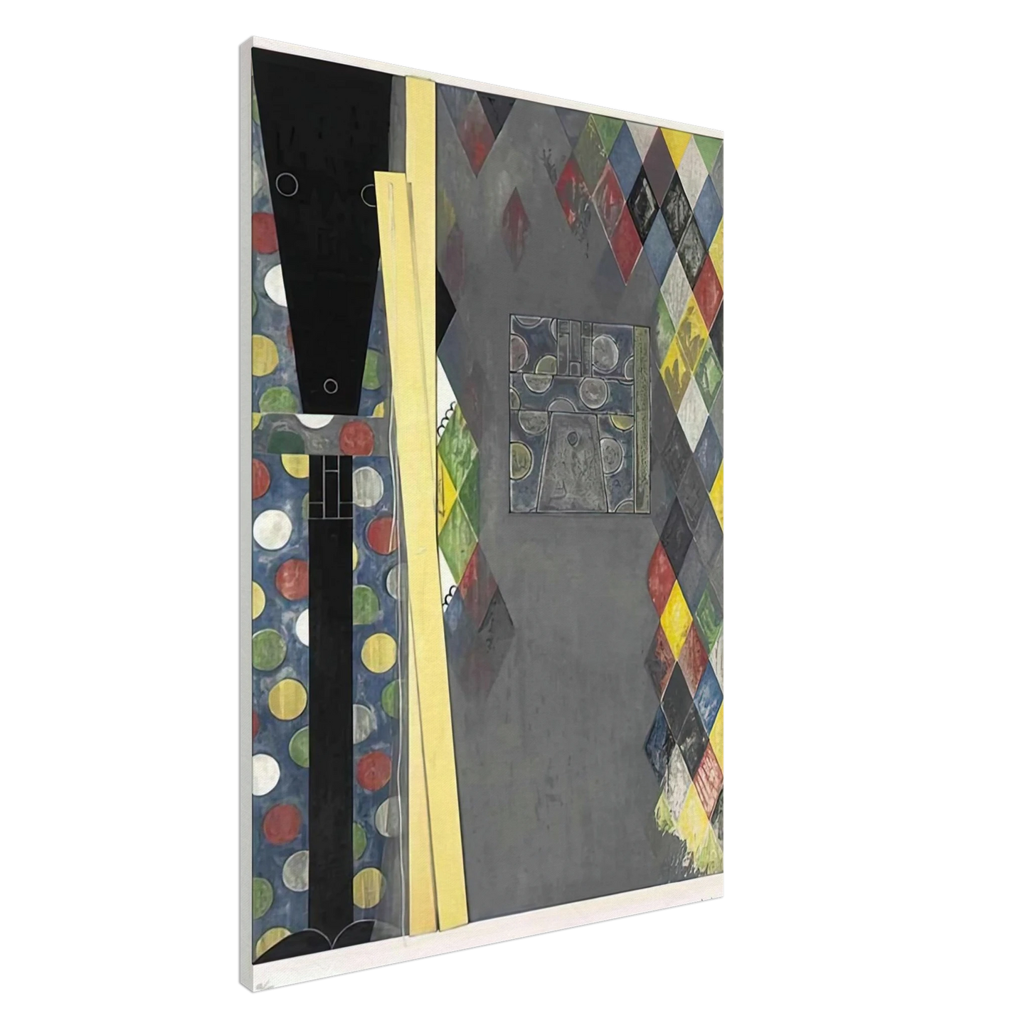 Jasper Johns - BUSHBABY 2004 Canvas - 20x30 cm / 8x12 inches-canvas