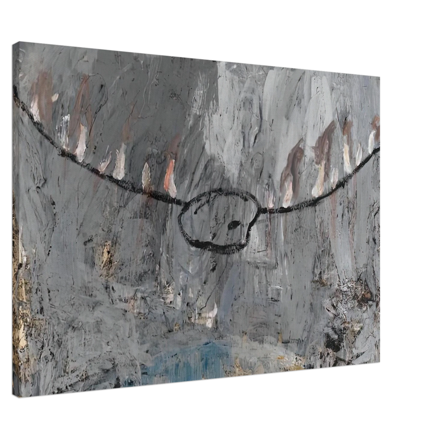 Anselm Kiefer - PALETTE 1981 Canvas - 20x30 cm / 8x12 inches-canvas