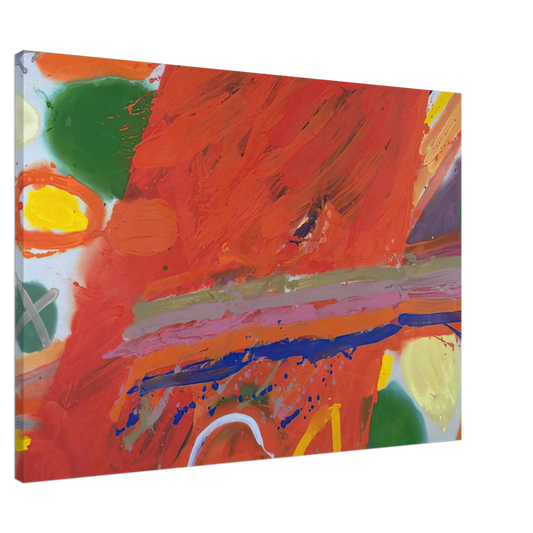 Albert Irvin - Empress - 1982 Canvas - 20x30 cm / 8x12 inches-canvas