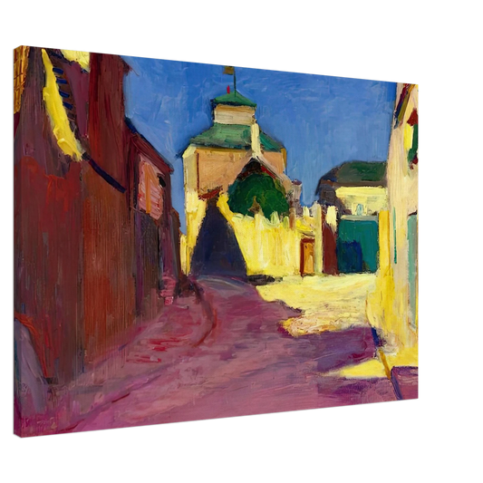 Henri Matisse - UNE RUE A ARCUEIL 1904 Canvas - 20x30 cm / 8x12 inches-canvas