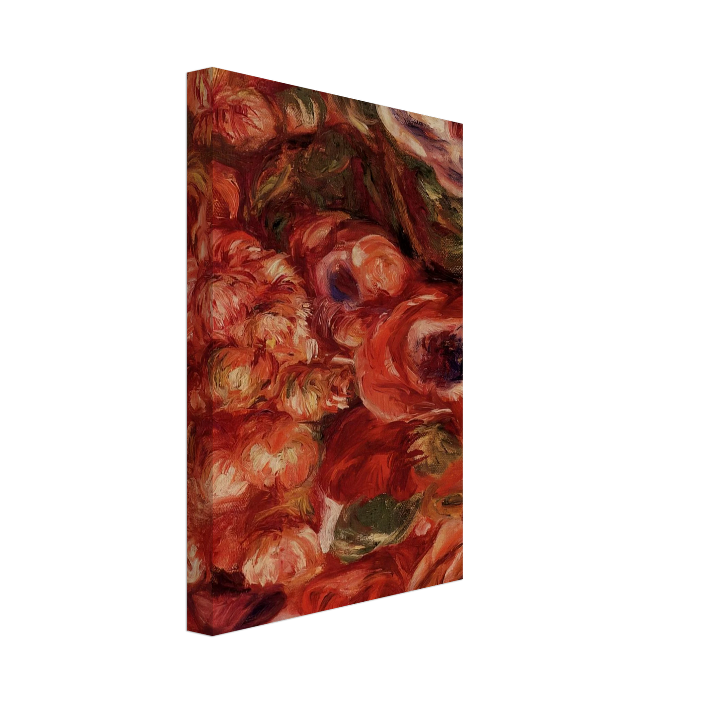 Pierre-Auguste Renoir - Anemonies Canvas - 70x100 cm / 28x40 inches-canvas