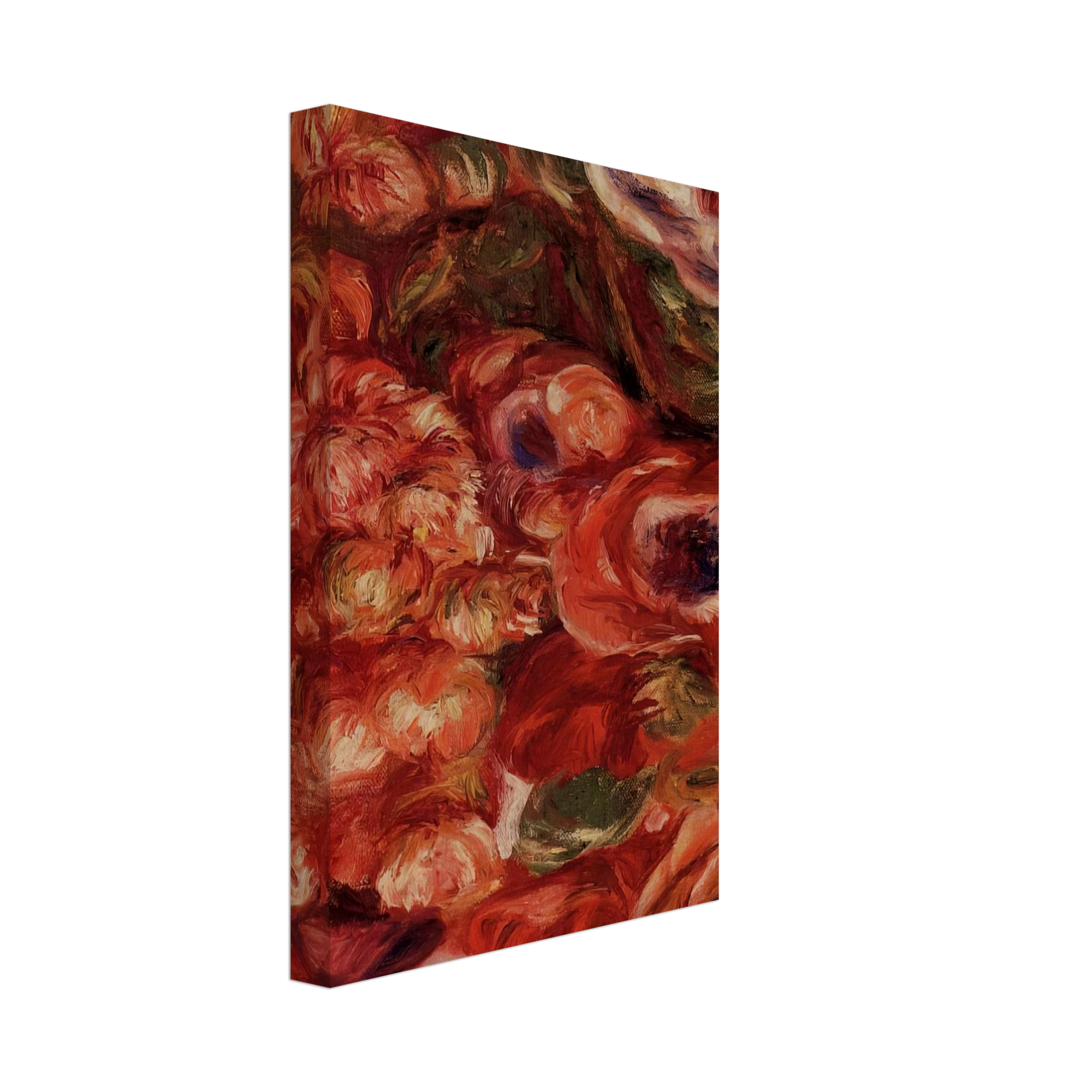 Pierre-Auguste Renoir - Anemonies Canvas - 70x100 cm / 28x40 inches-canvas