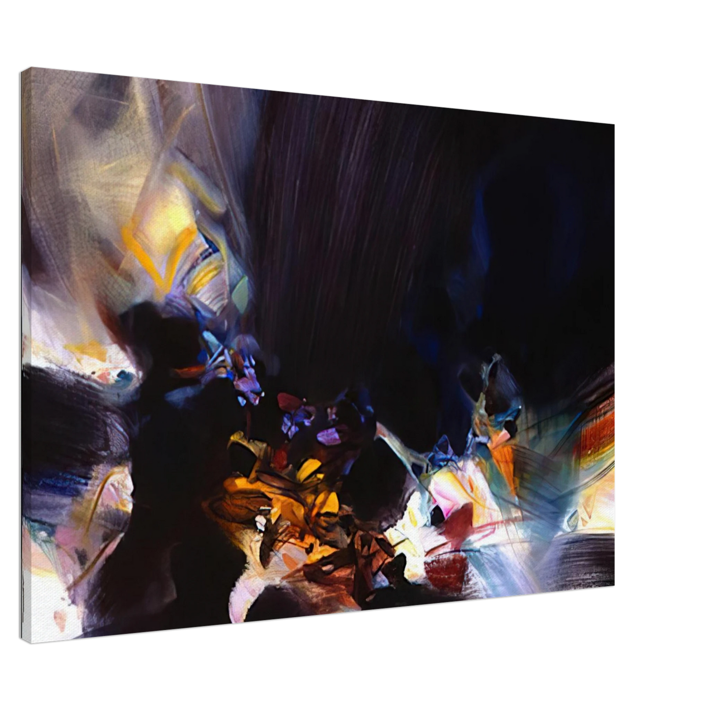 Chu teh Chun - RITUELS 1996 Canvas - 20x30 cm / 8x12 inches-canvas