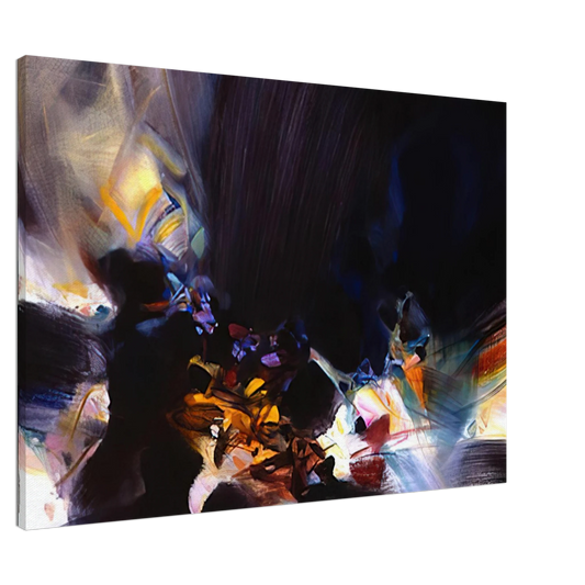 Chu teh Chun - RITUELS 1996 Canvas - 20x30 cm / 8x12 inches-canvas