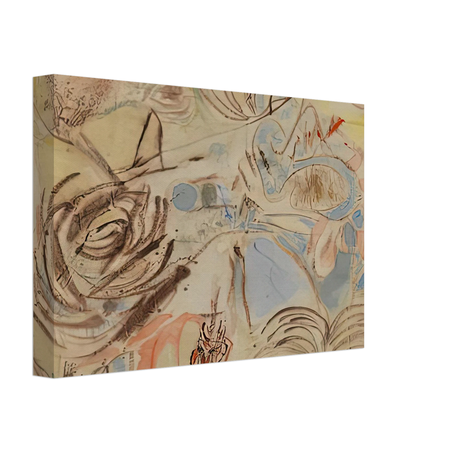 Helen Frankenthaler - 10 29 52, 1952- Canvas - 70x100 cm / 28x40 inches-canvas