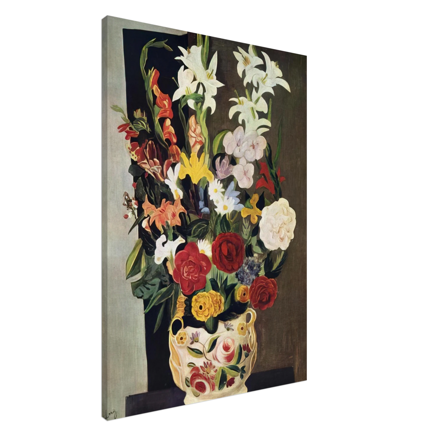 Moise Kisling - NOT IDENTIFIED 11 Canvas - 20x30 cm / 8x12 inches-canvas